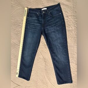 Levi's Dark Blue Straight Leg Women's Jeans